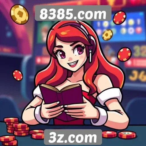 Estratégias de marketing do 8385.com no setor de jogos